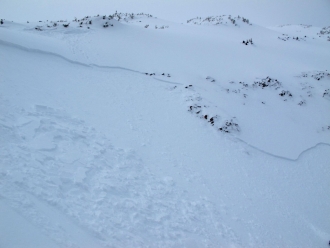 Human Triggered Avalanche Mt Blackmore 2-12-10