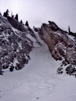 Wind slabs Nothern Bridgers