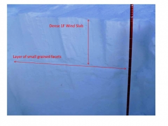 Snow Profile Hardscrabble Peak 